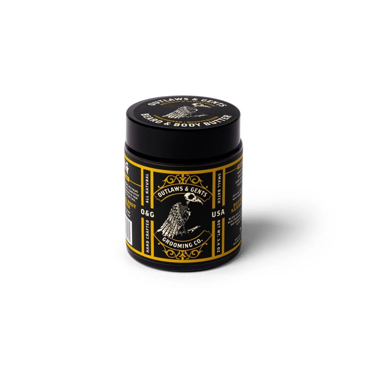 Outlaws and Gents Bourbon and Sandalwood Beard and Body Butter