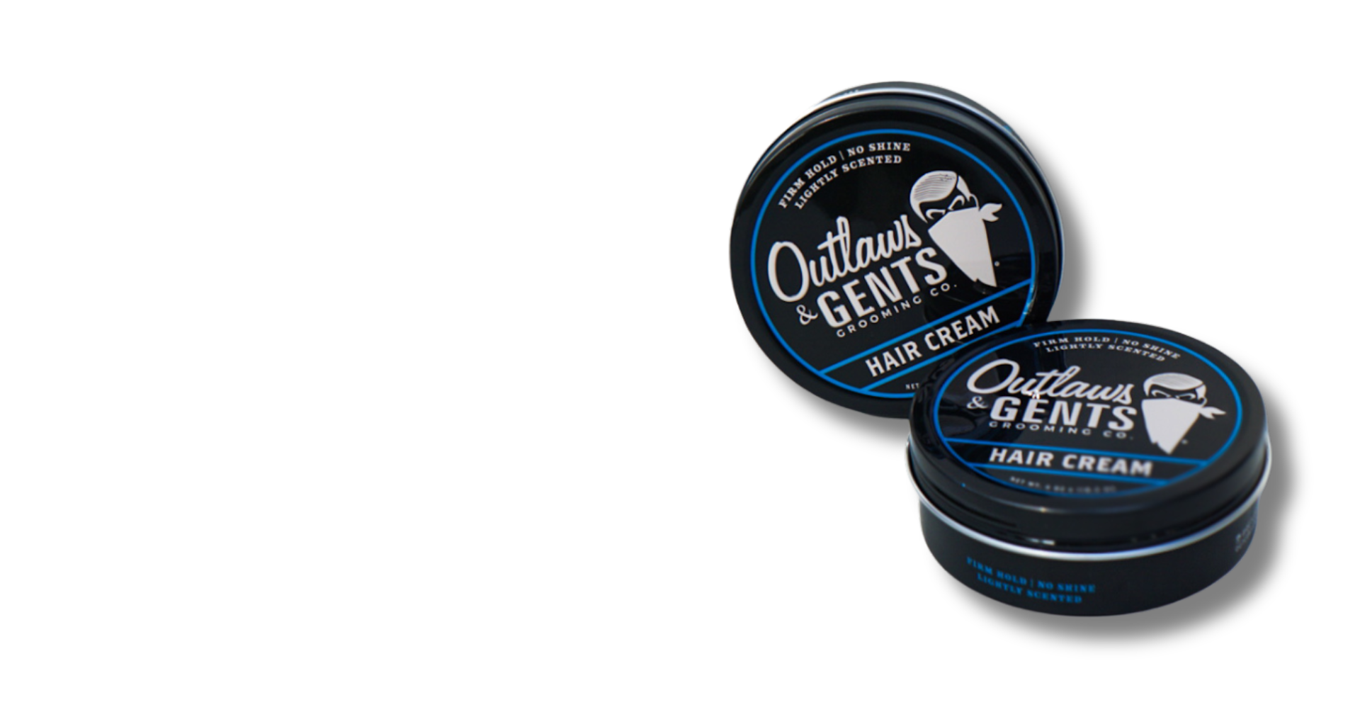 Outlaws and Gents hair cream 2 pack