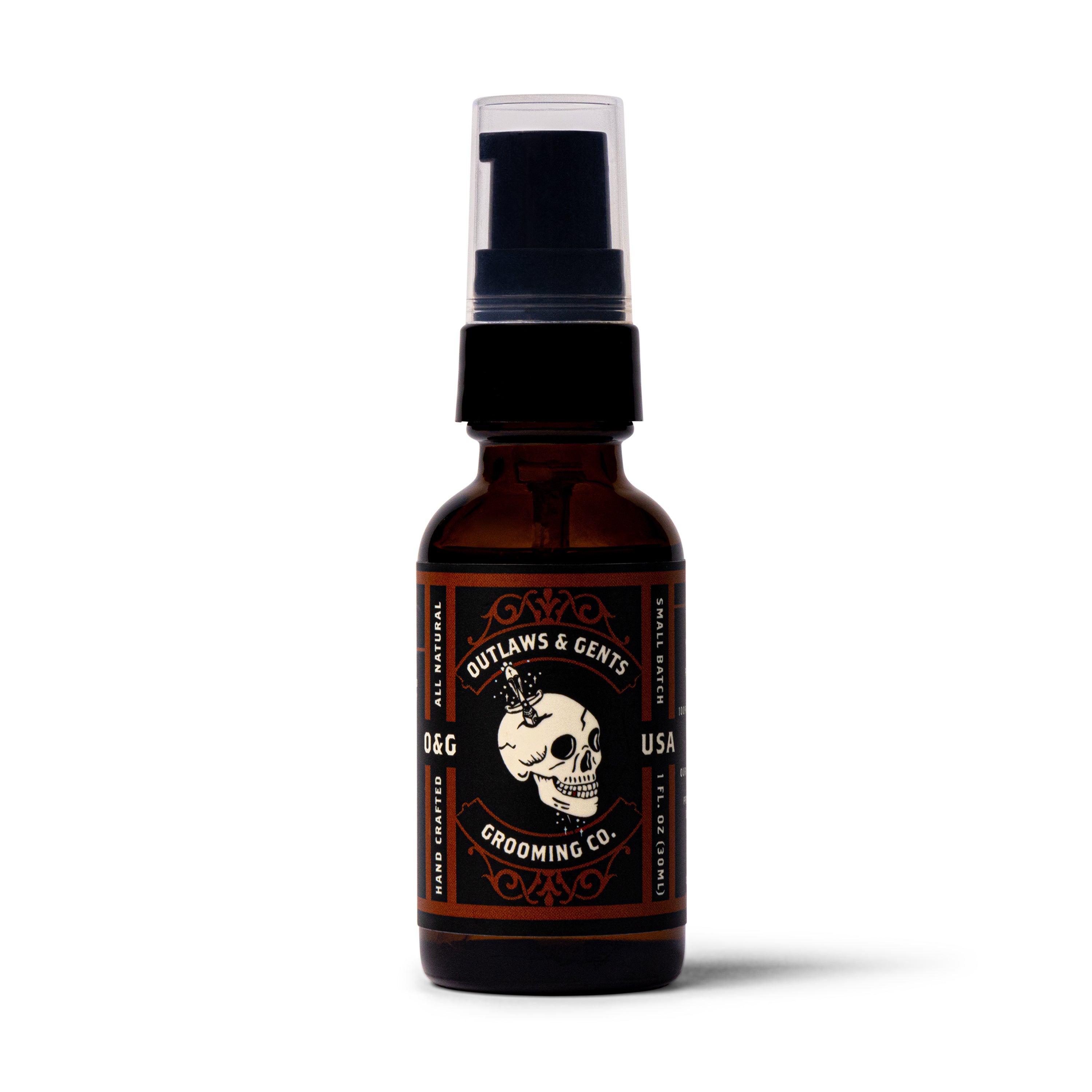 Outlaws and Gents clove and orange beard oil