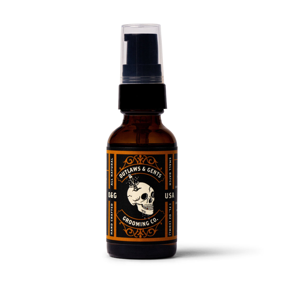 Outlaws and Gents beard oil orange and vanilla